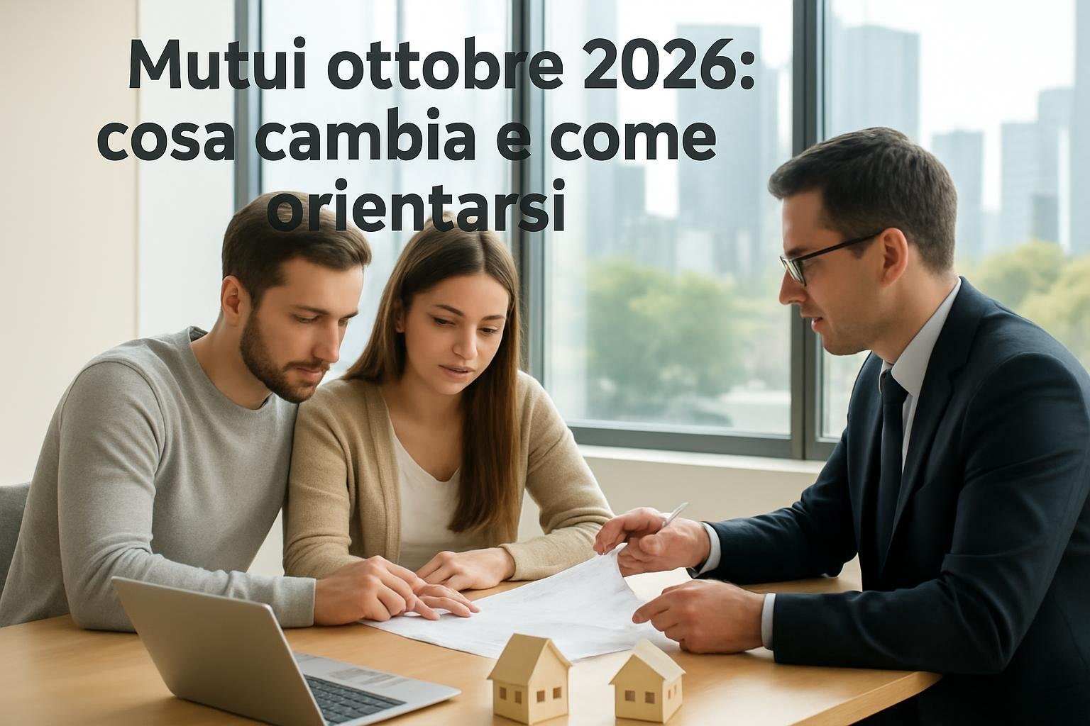 Mutui ottobre 2026: cosa cambia e come orientarsi